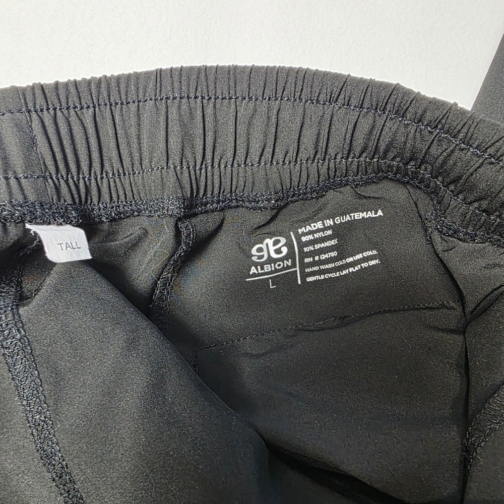 Albion Fit Women's Destination Joggers Sz Tall Large Black High Rise - Picture 4 of 7